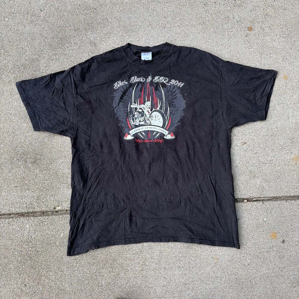 Vintage 2011 Bikes, Blues & BBQ Cherokee Springs T-Shirt